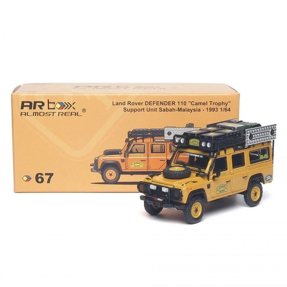AR Box 1:64 Land Rover Defender 110 Camel Trophy 1993 Sabah–Malaysia Support Vehicle Model