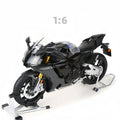 HY Hot New Style Diecast 1:6 Yamaha R1M Motorcycle with Key Open Spray lights and Sound
