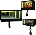 Infinity Garage Key Holder Mirror with LED light and Proximity Sensor Garage Key Hook
