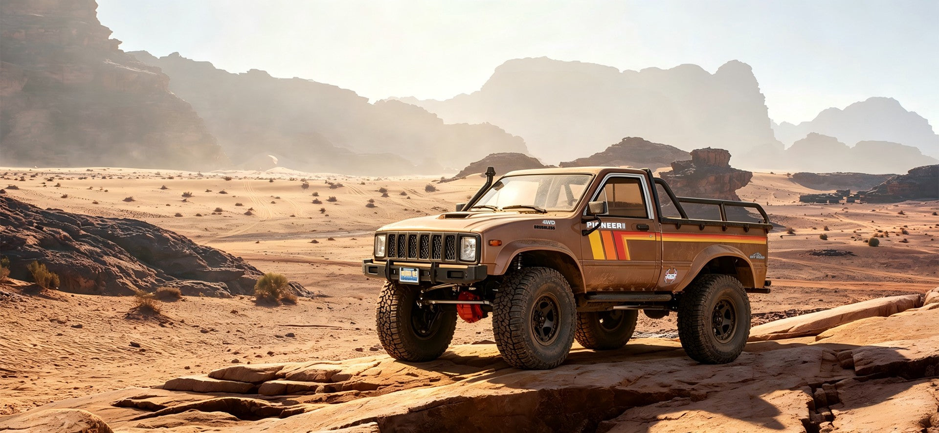 RGT EX86110PRO (PIONEER II) 1/10 Brushless RC Crawler