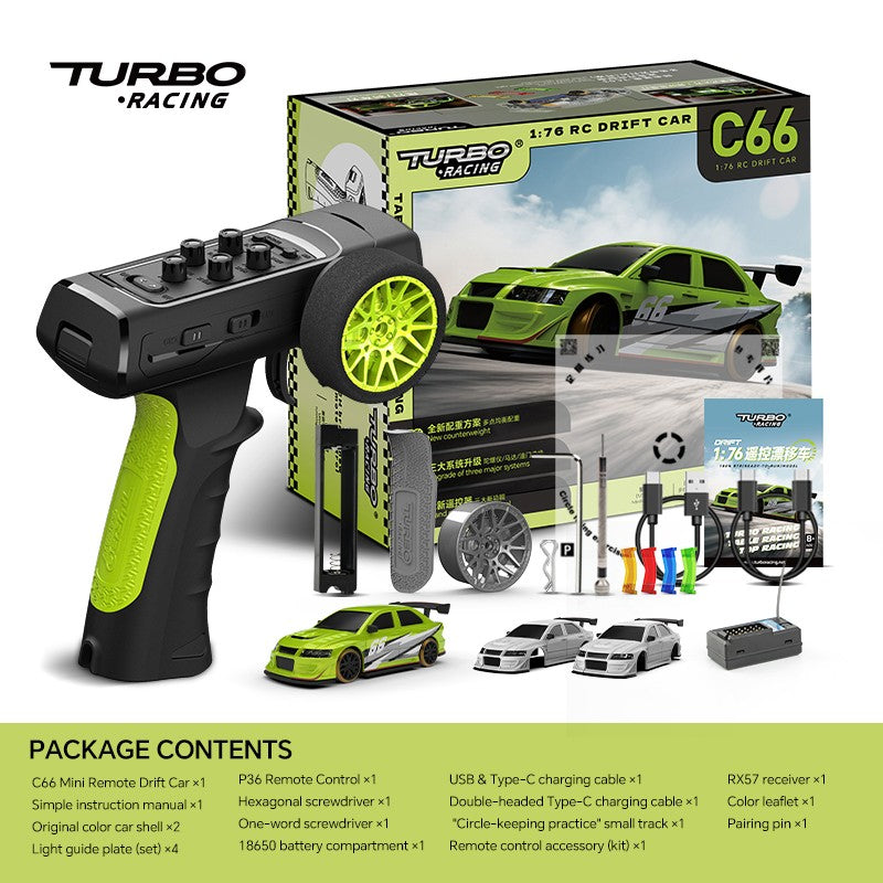 TurboRacing C66 1/76 RC Drift Car