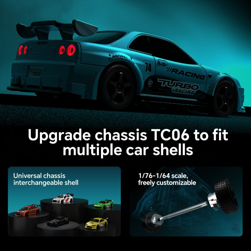 Turboracing C74(26 Revision) 1/76 RC Car