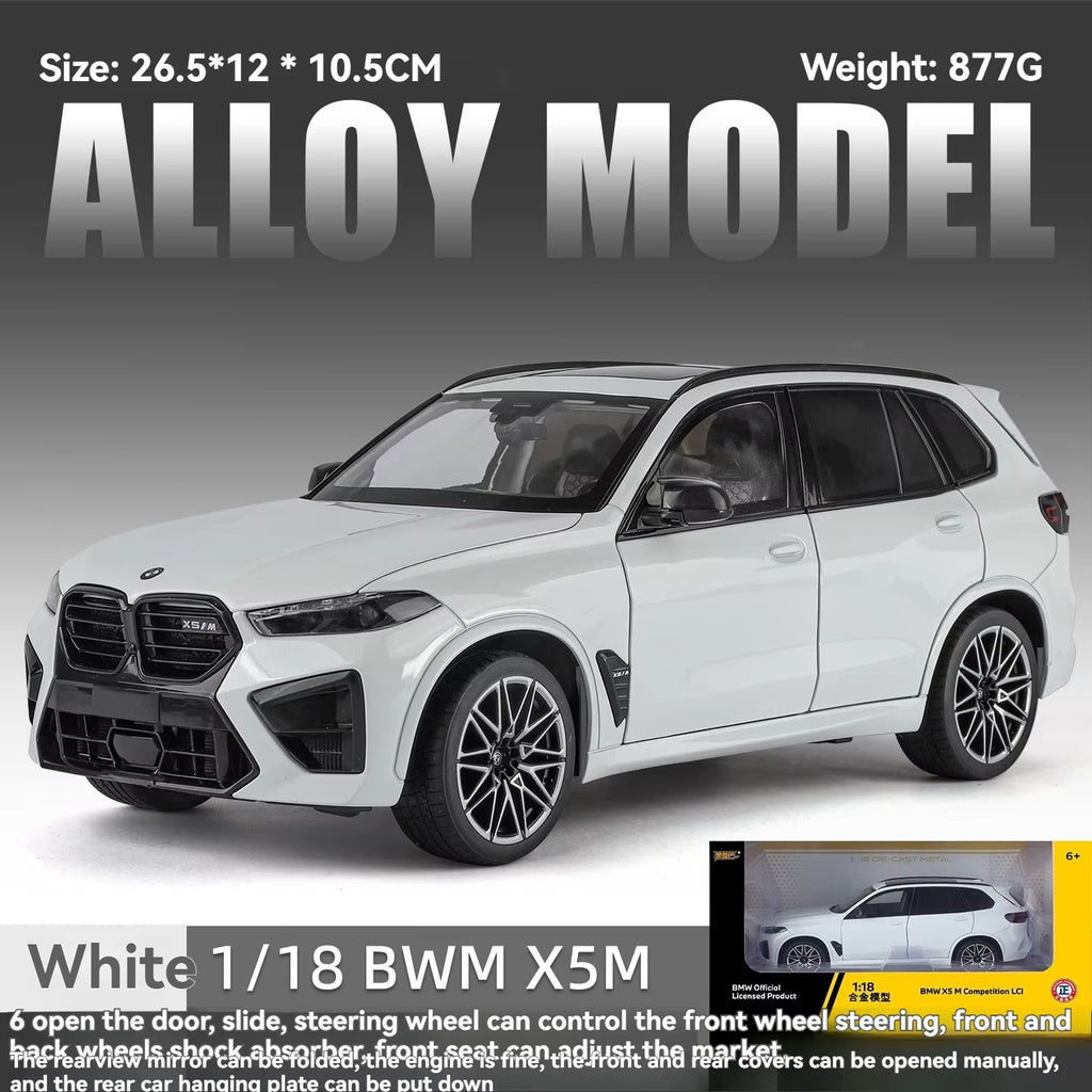 BMW X5M 1:18 Officially authorized Diecast Car Model