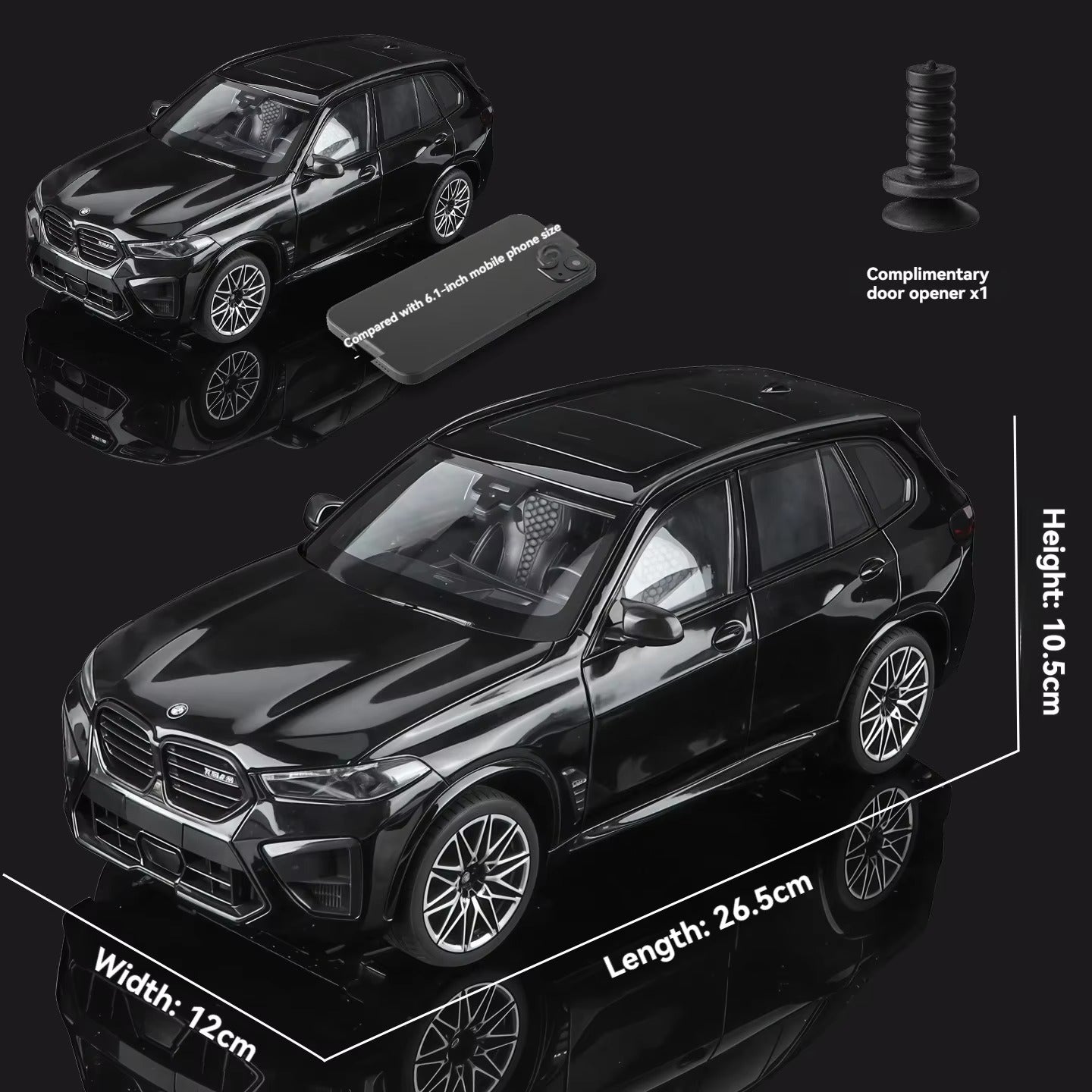 BMW X5M 1:18 Officially authorized Diecast Car Model