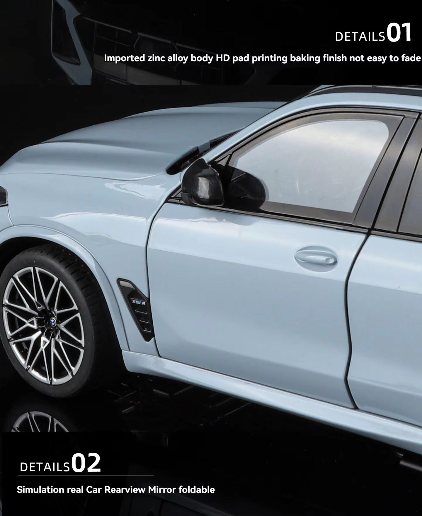 BMW X5M 1:18 Officially authorized Diecast Car Model