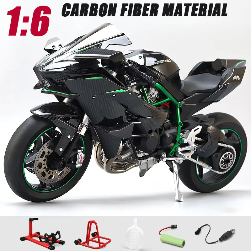 1:6 Kawasaki Ninja H2R Replica Simulation Bike