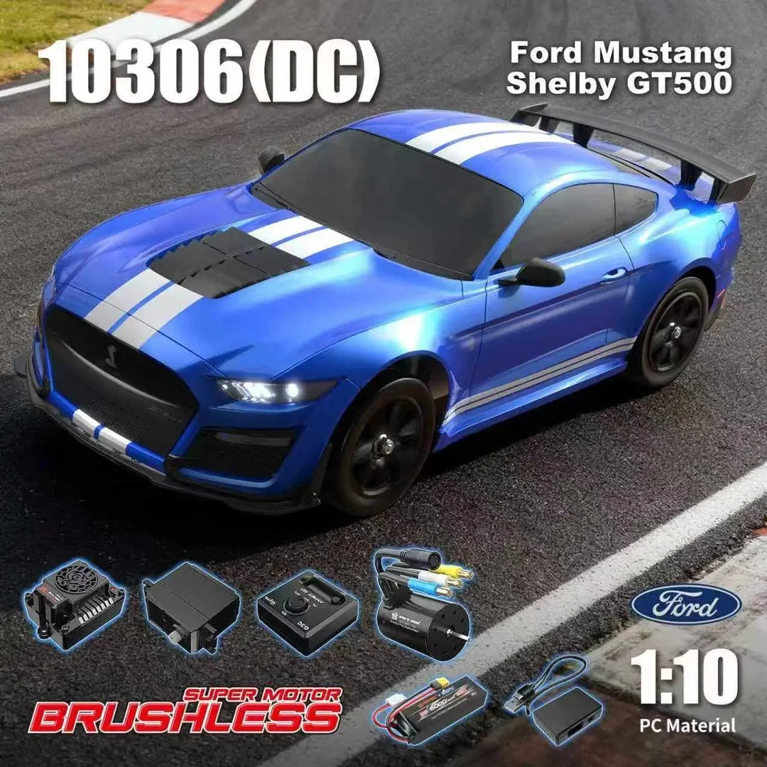 MJX Hypergo 10306 1/10 Ford Mustang RC Rally/Drift Car - DC Version