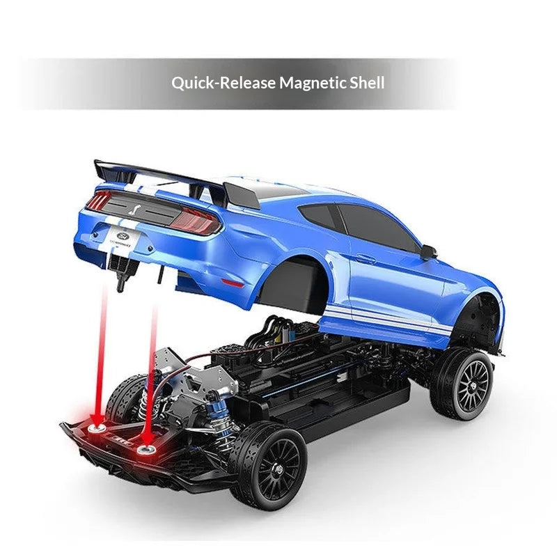 MJX Hypergo 10306 1/10 Ford Mustang RC Rally/Drift Car - DC Version
