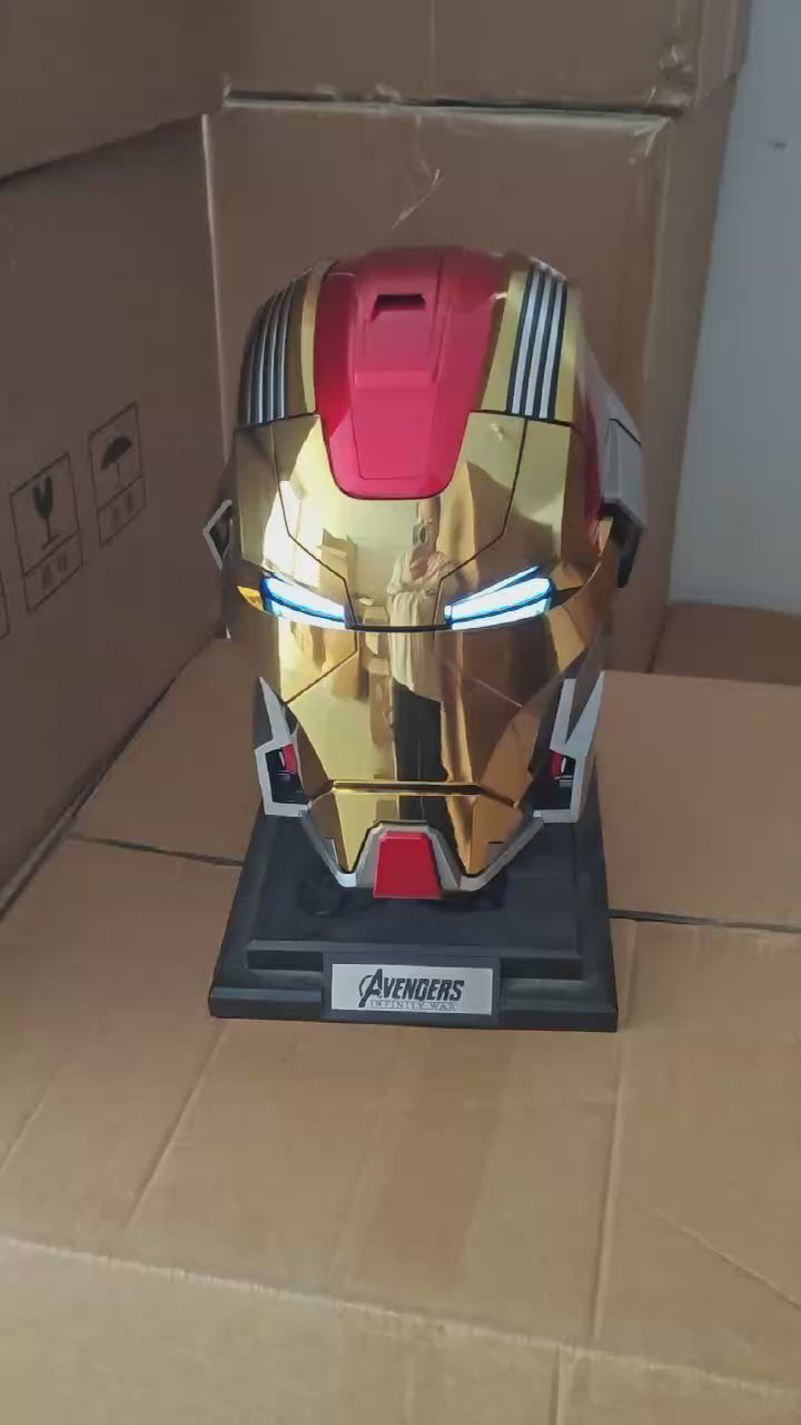 Ironman Mark17 Heartbreaker Wearable Helmet with Voice Activated Transformation