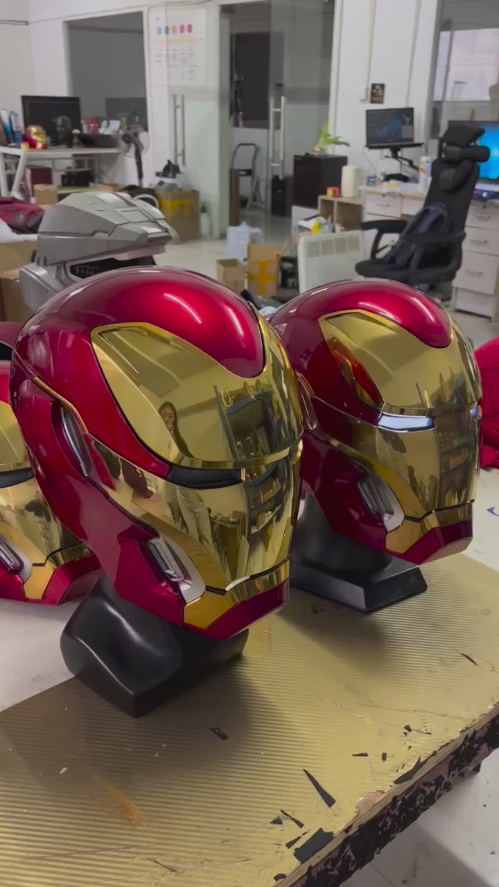 Ironman Jarvis MK50 Wearable Helmet with Voice Activated Transformation