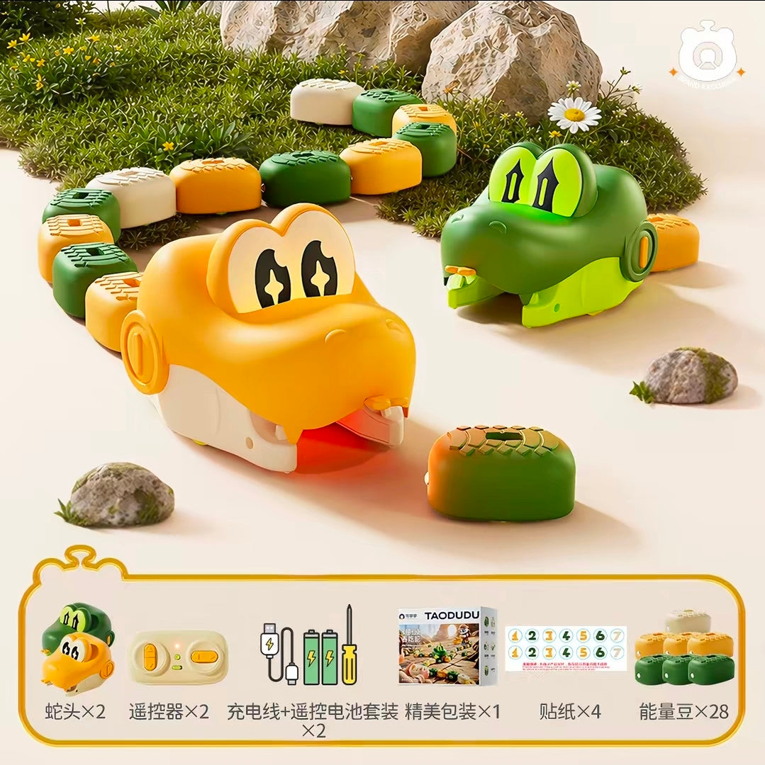Taodudu Magnetic Hungry Snake RC Game