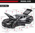 1/18 Audi RS7 Sportback Diecast Model with Remote Key
