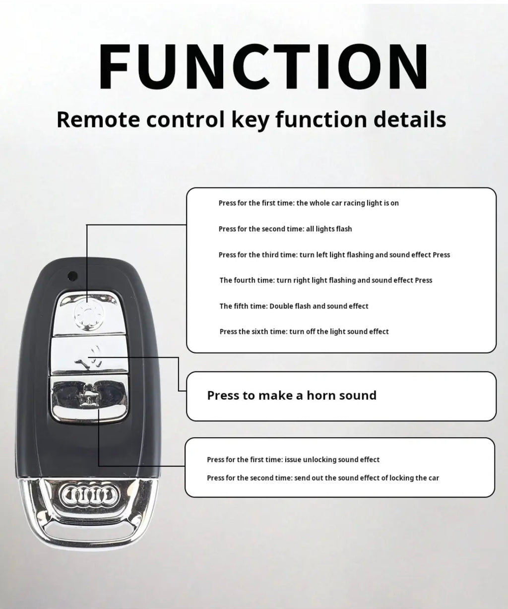 1/18 Audi RS7 Sportback Diecast Model with Remote Key