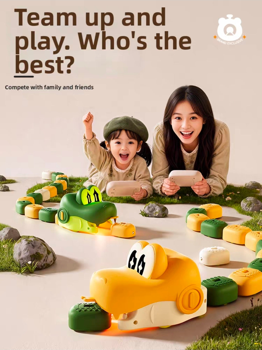 Taodudu Magnetic Hungry Snake RC Game