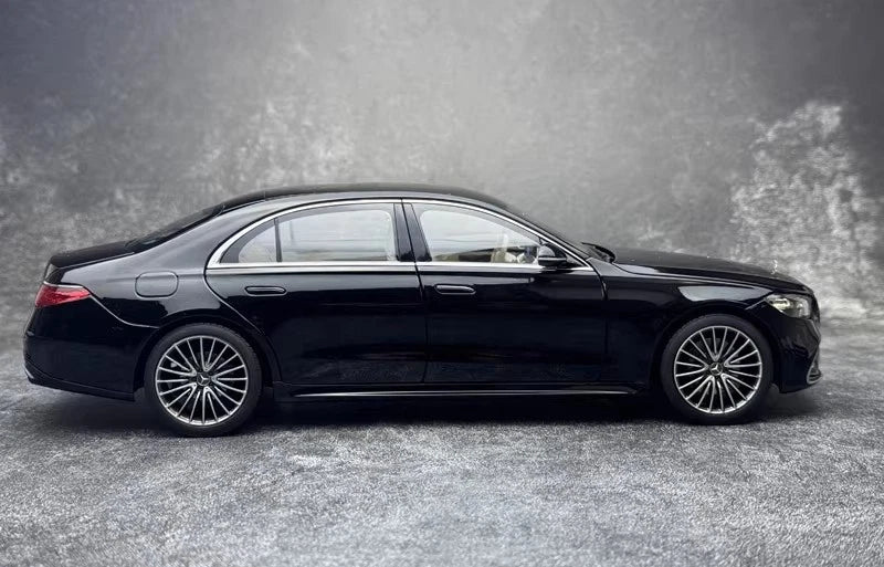 NOREV 2021 1:18 MERCEDES BENZ S-CLASS AMG LINE BLACK METALLIC