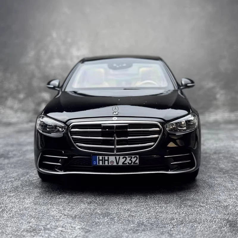 NOREV 2021 1:18 MERCEDES BENZ S-CLASS AMG LINE BLACK METALLIC