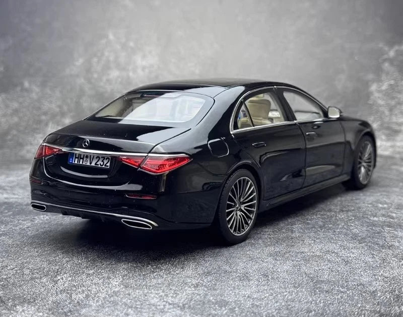 NOREV 2021 1:18 MERCEDES BENZ S-CLASS AMG LINE BLACK METALLIC