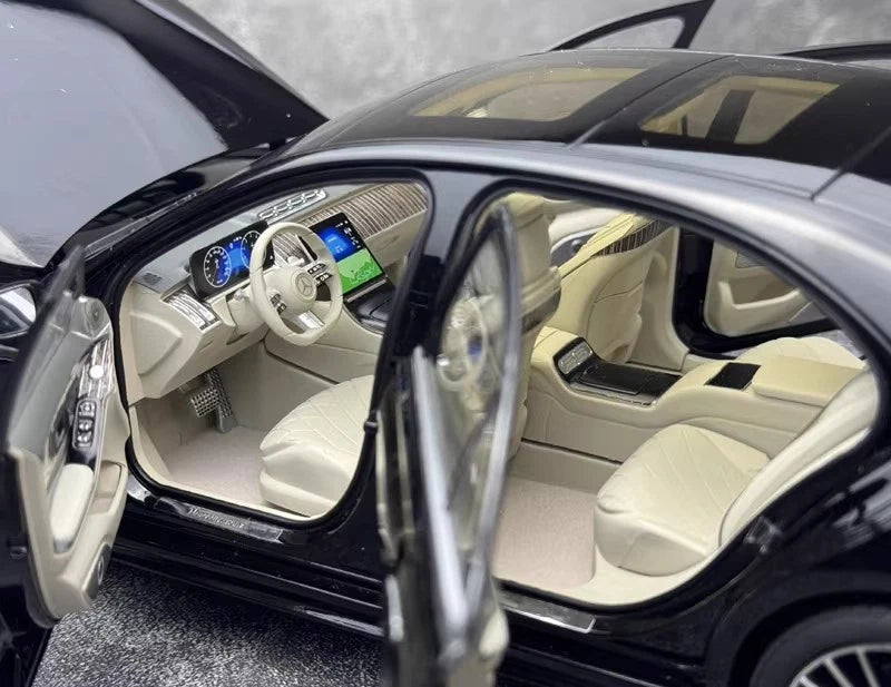 NOREV 2021 1:18 MERCEDES BENZ S-CLASS AMG LINE BLACK METALLIC