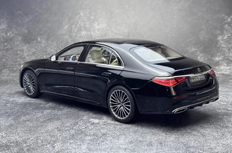 NOREV 2021 1:18 MERCEDES BENZ S-CLASS AMG LINE BLACK METALLIC