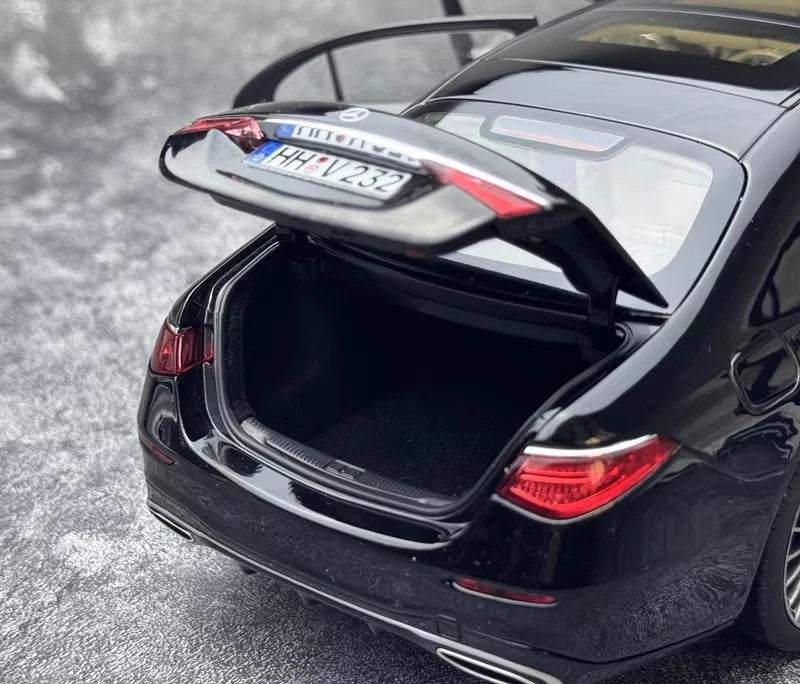 NOREV 2021 1:18 MERCEDES BENZ S-CLASS AMG LINE BLACK METALLIC
